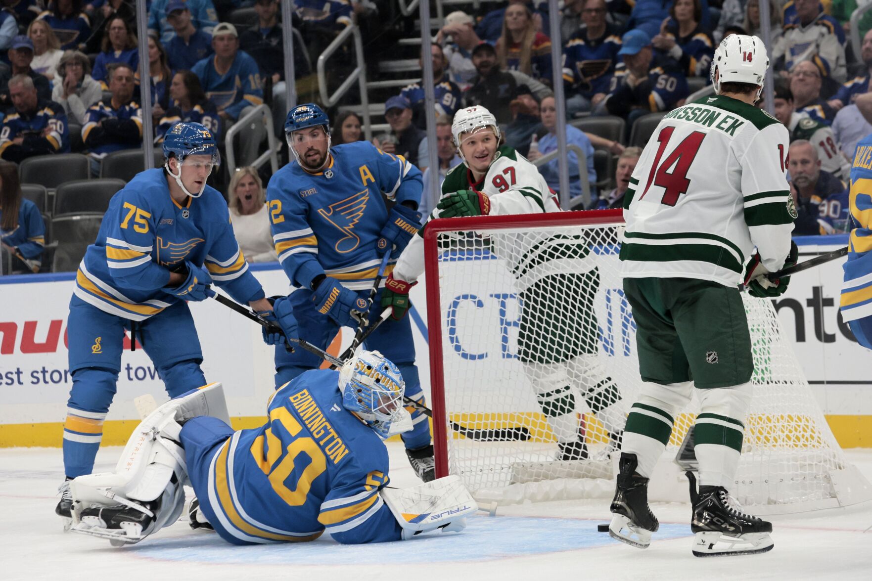 The ×îÐÂÐÓ°ÉÔ´´ Blues host the Minnesota Wild in the Blues season opener